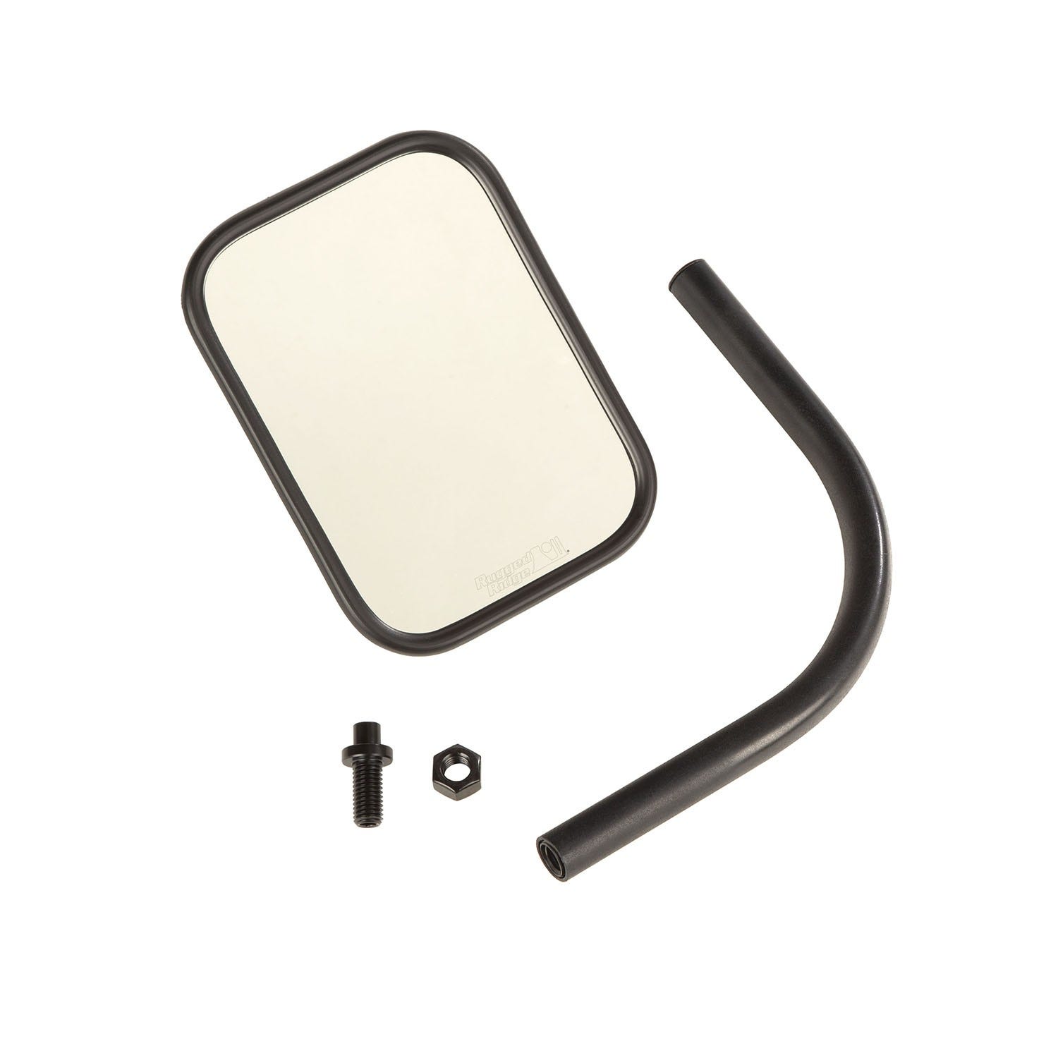 Rugged Ridge 11025.24 Rectangular Trail Mirror Fits Gladiator Wrangler (Jl)