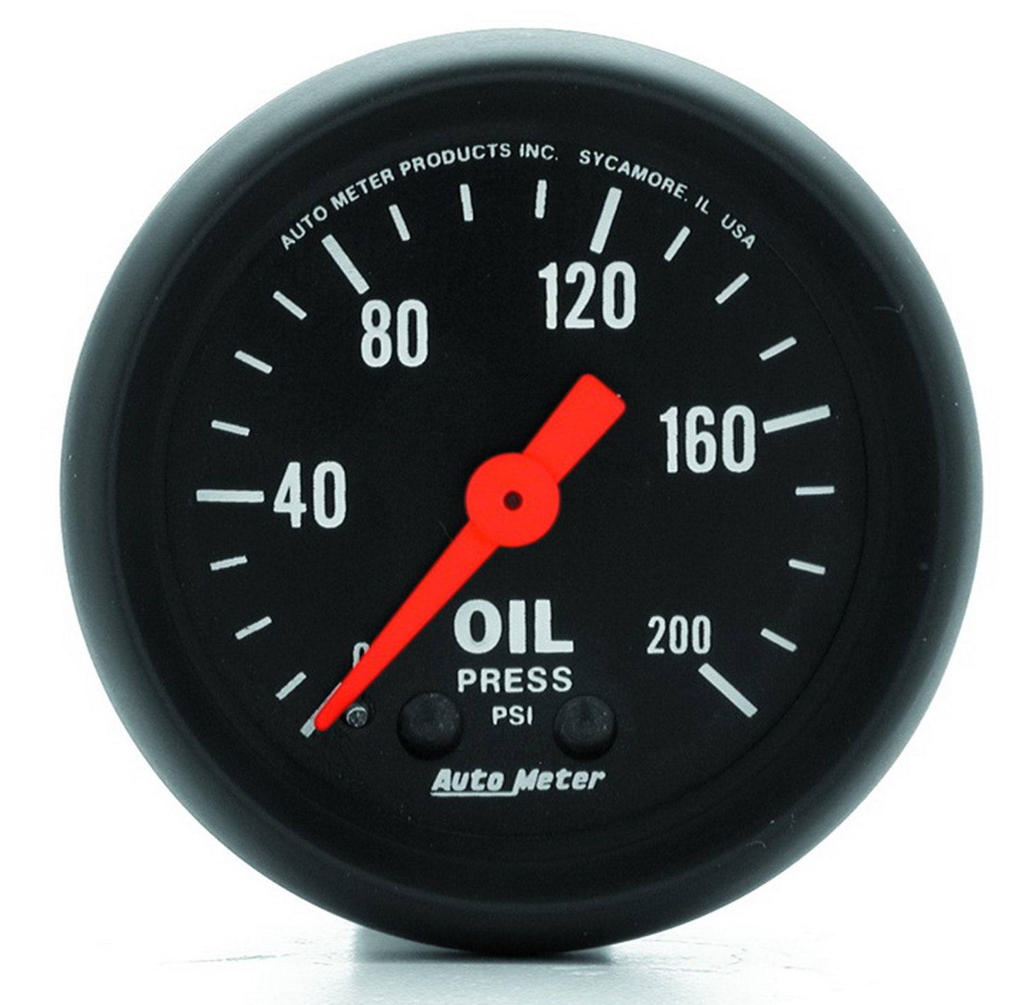 Autometer 2605 Z-Series Mechanical Oil Pressure Gauge Auto Meter Products 2603