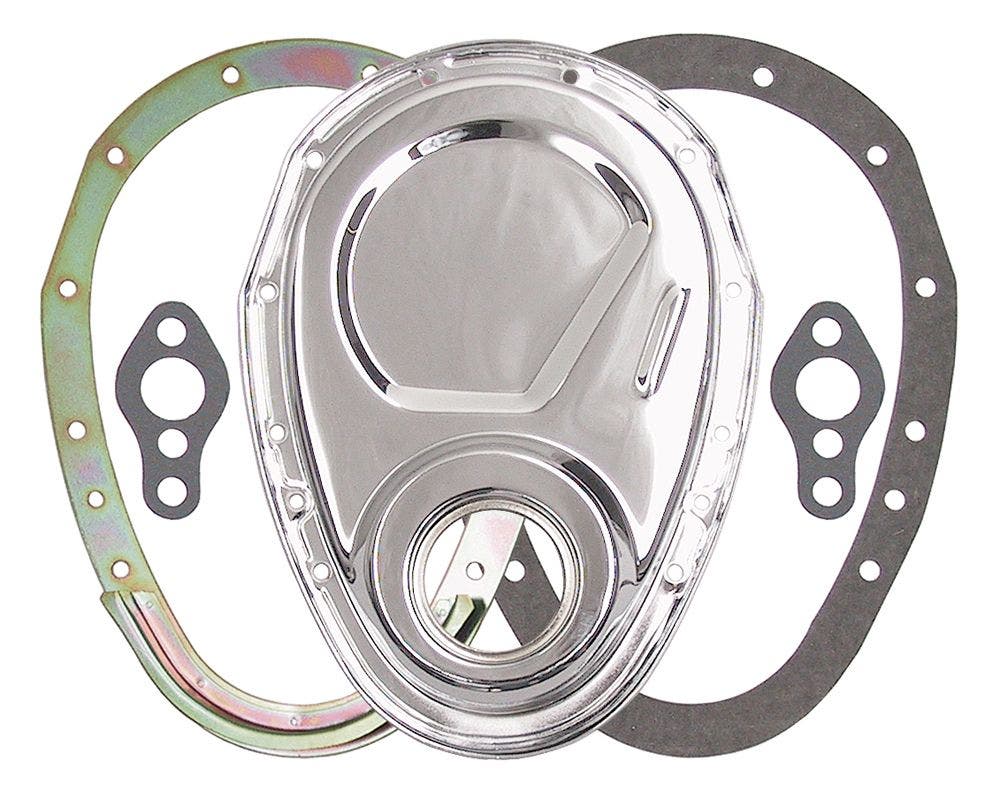 Trans-Dapt 8909 2-Piece Timing Chain Cover Set Trans Dapt 8875 Water Pump