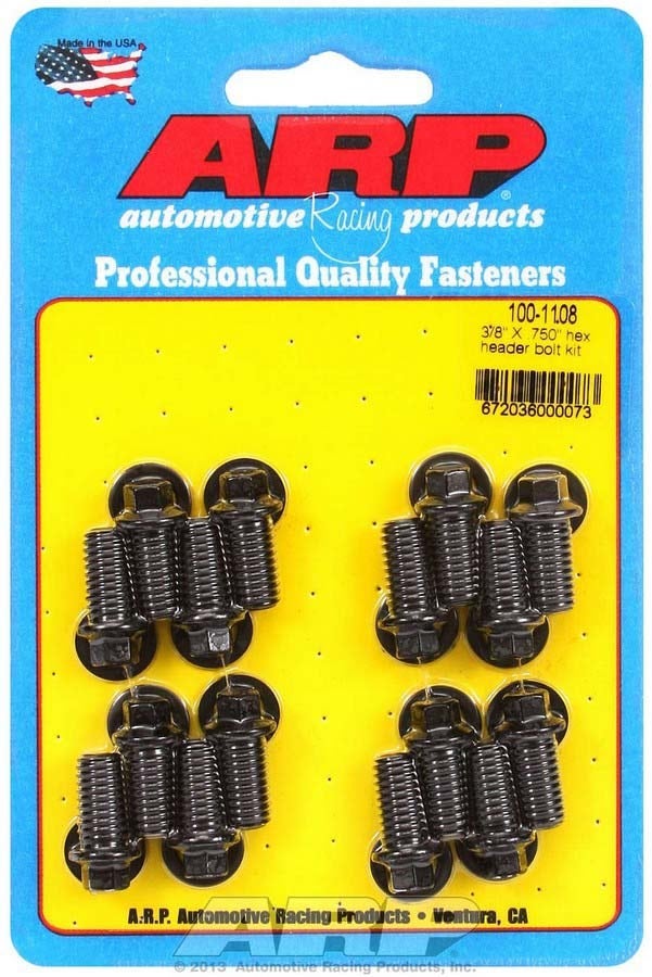 Header Bolt Kit 3/8 X .75 Header Bolt Kit 3/8 X .75