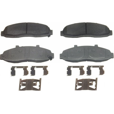 Wagner Brake Disc Brake Pad Set P/N:Mx679 Thermoquiet Brake Pad  Recommended Use
