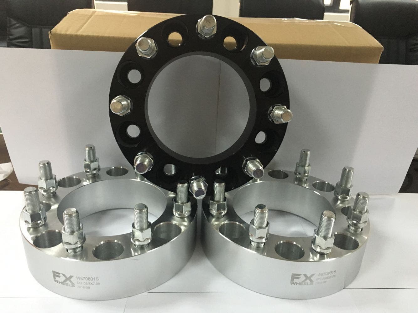 Fx Wheels W870801s Wheel Adapter, Silver S  Wheel Adapter, Silver