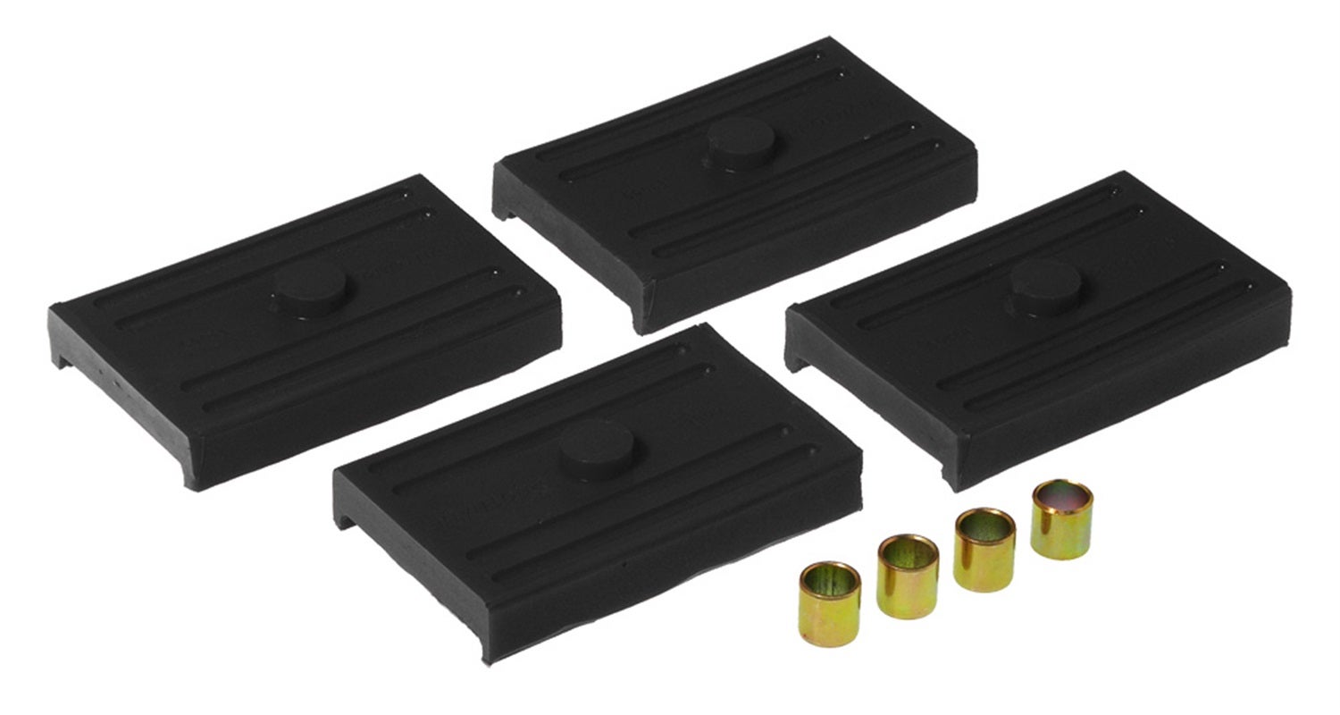Prothane 7-1708-Bl Leaf Spring Pad Kit Fits 68-79 Camaro Chevy Ii Firebird Nova