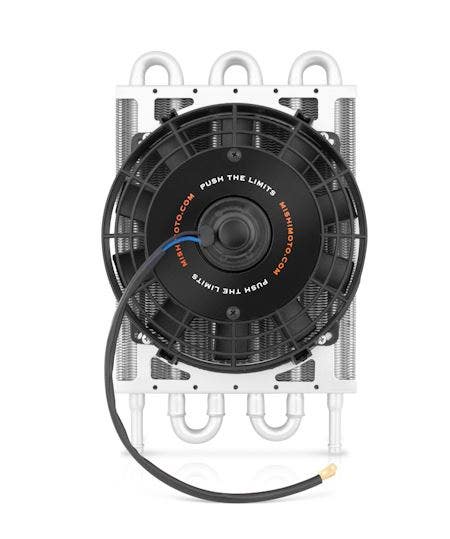 Mishimoto - Mmoc-F Heavy Duty Transmission Cooler W/Electric Fan  -  Heavy Duty