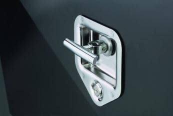 Delta 100105 T-Handle Lock   Tool Box Latch  Type - T-Handle, Lockable - Yes,