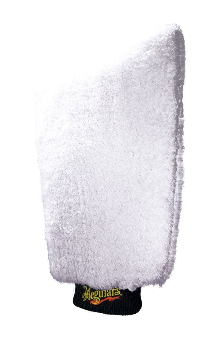 Meguiar's X3002 Microfiber Wash Mitt – Super-Thick Reusable Wash Mitt For