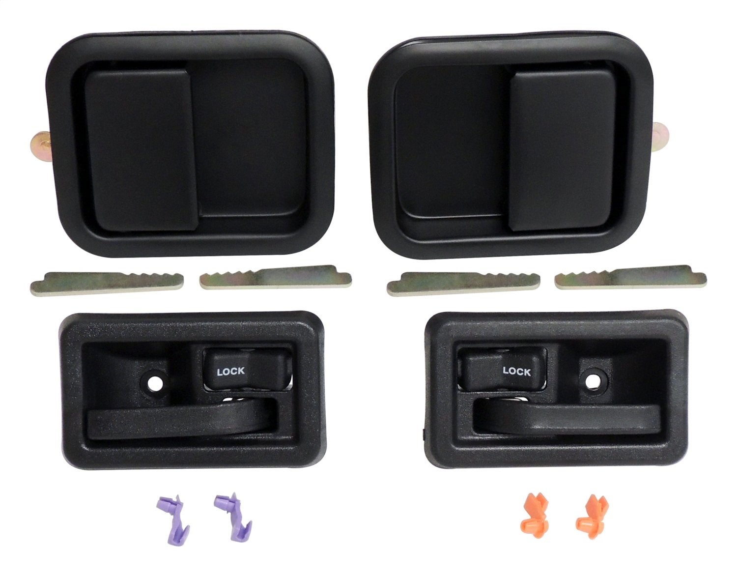 Crown Automotive 55076222Mk Door Handle Kit Crown Automotive  Door Handle Kit