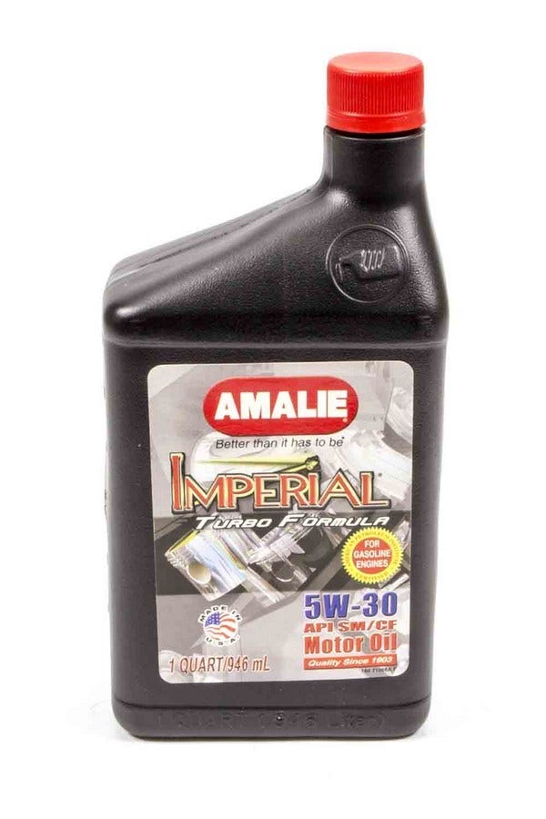 Amalie (71066-56) Imperial Turbo Formula 5W-30 Motor Oil - 1 Quart Bottle