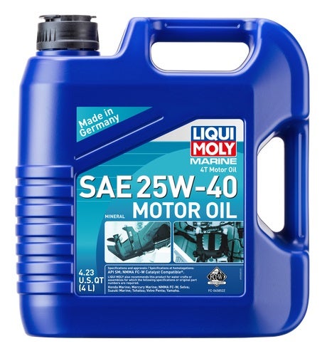 Marine 4T Sae 25W-40 Oil  4L Marine 4T Sae 25W-40 Oil  4L