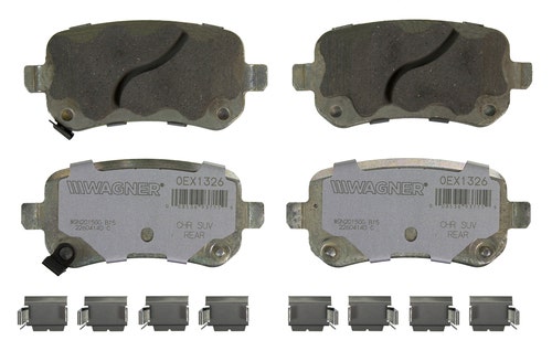 Wagner Brake Disc Brake Pad Set P/N:Oex1326 S  Brake Pad Oex; Recommended Use -