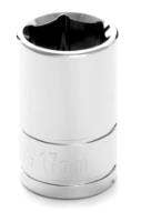 Performance Tool W32217 1/2 Dr 17Mm 6Point Socket, 1 Pack Socket  Type - Metric,