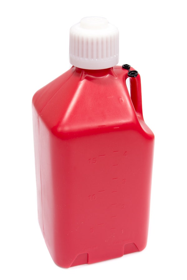 Utility Jug, 5 Gal, 9-1/2 X 9-1/2 X 21-3/4 In Tall, O-Ring Seal Cap, Flip-Up