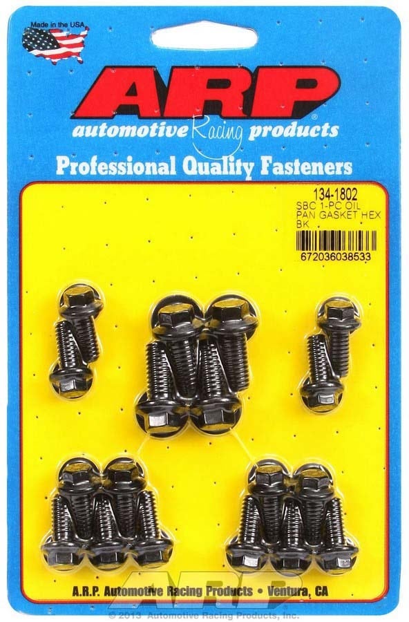 Sbc Oil Pan Bolt Kit - 6Pt. Sbc Oil Pan Bolt Kit - 6Pt.