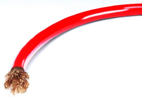 Quickcar Racing Products 57-2401 Control Cable (Control Cable 8 Gauge Red 10Ft)