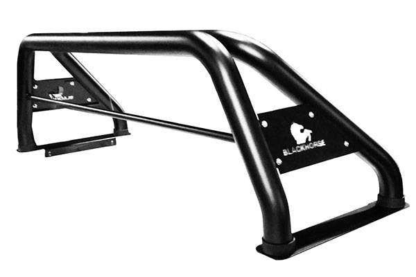 Black Horse Off Road - Black Classic Roll Bar Compatible With 2009-2021 Ram 1500