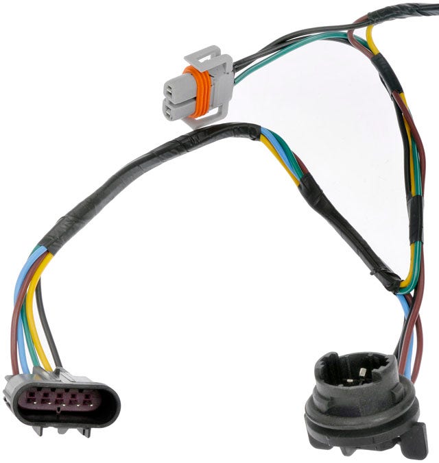 Dorman - Techoice Headlight Connector P/N:645-539  Headlight Connector P/N: