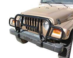 Rampage 7659 Euro Grille Guard Fits 87-06 Wrangler (Tj) Wrangler (Yj)   Euro