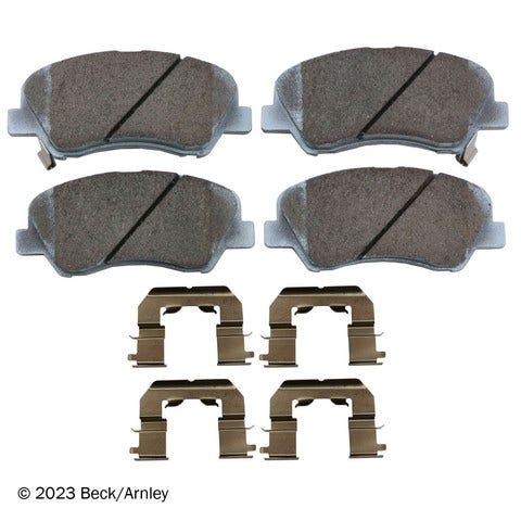 Beck/Arnley Disc Brake Pad Set P/N:085-6975  Disc Brake Pad Set P/N: