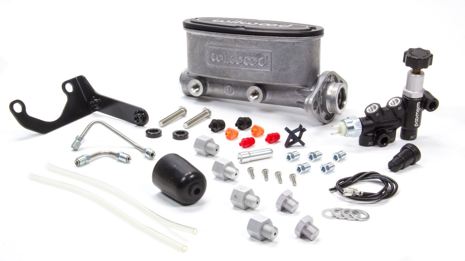 Hv Tandem M/C Kit W L/H Bracket & Prop Valve - 1" Bore Hv Tandem M/C Kit W L/H