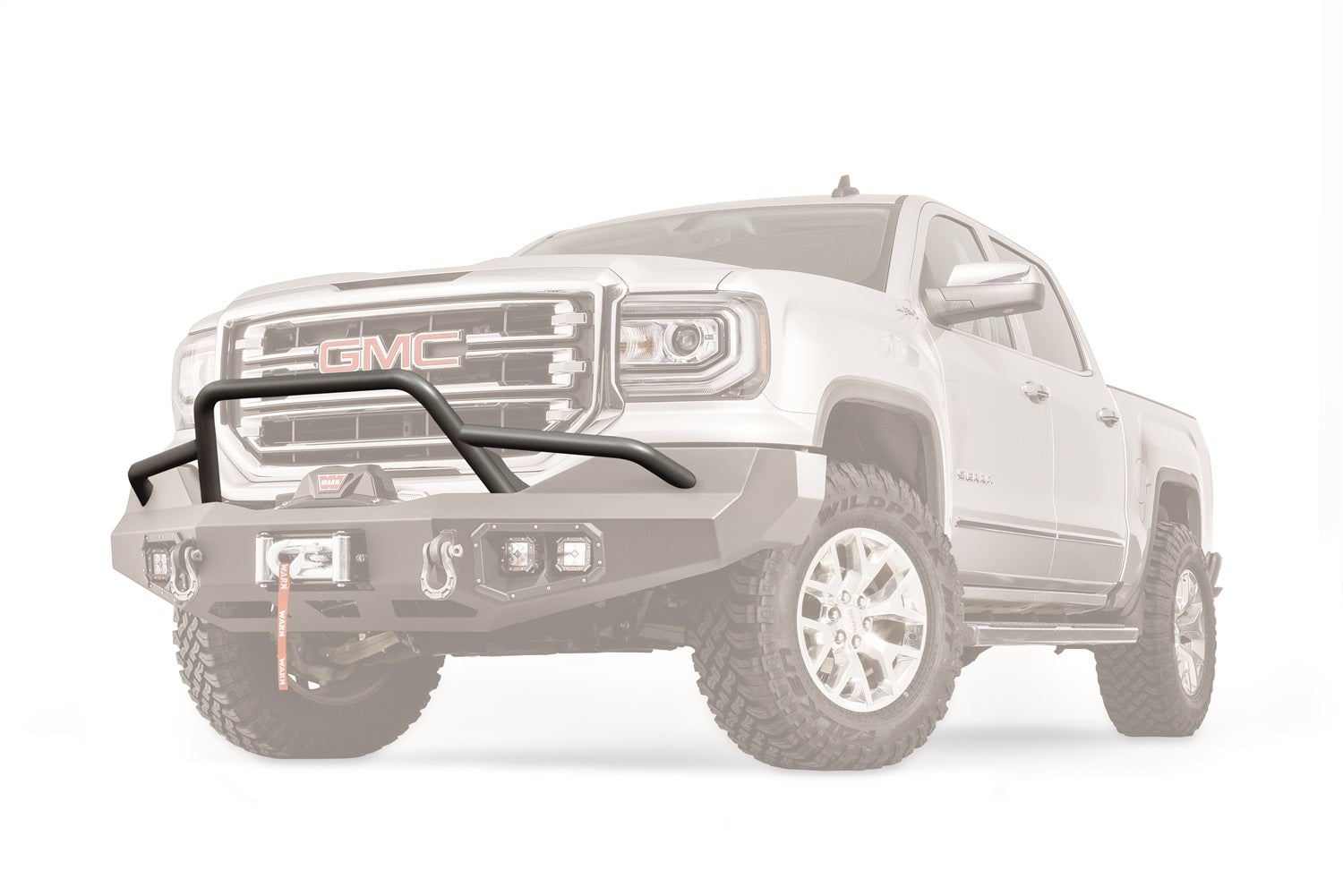 Warn 100477 Baja Pre-Runner Brush Guards Fits 16-18 Sierra 1500   Baja