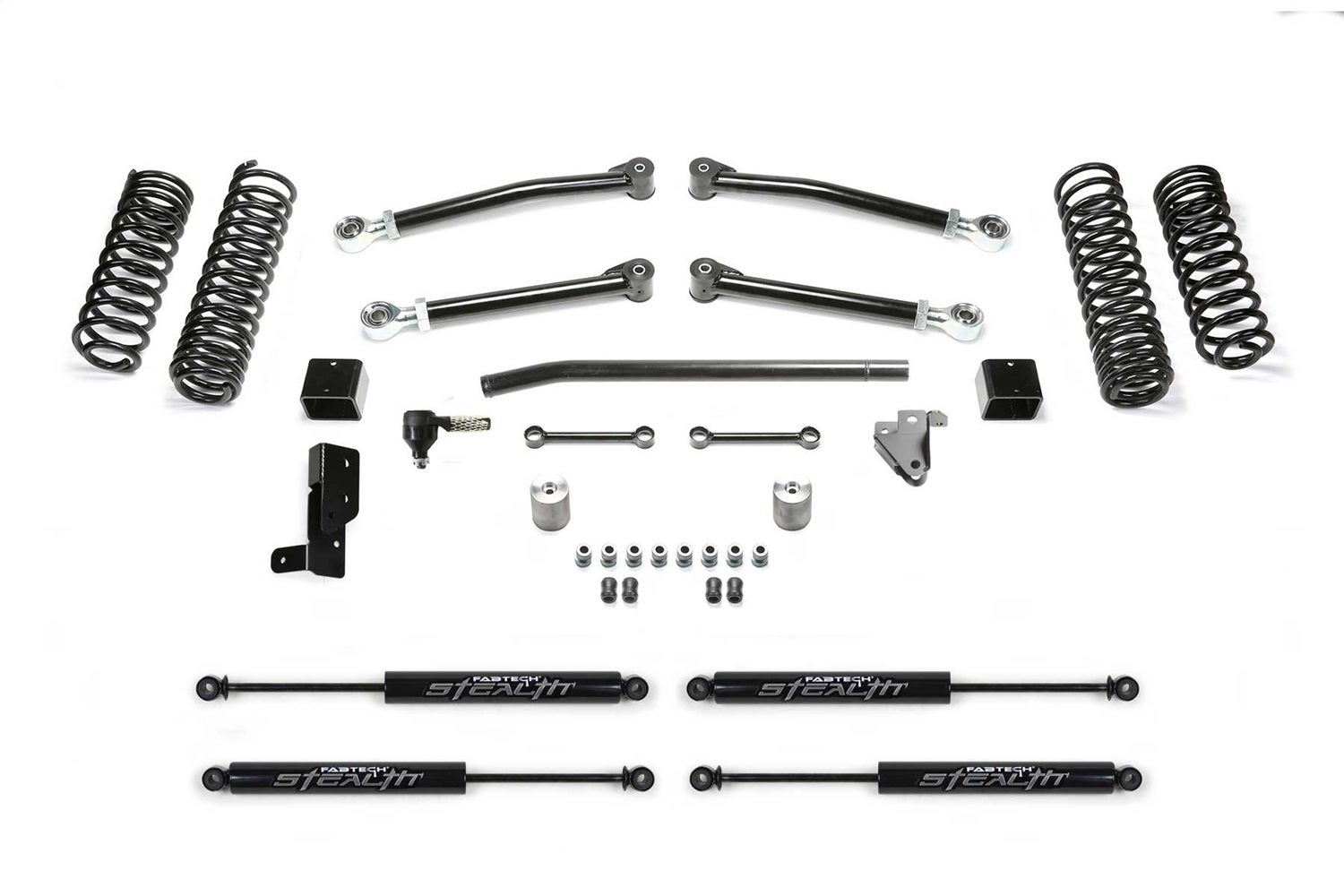 Fabtech K4117m Trail Lift System Fits 18-21 Wrangler (Jl)   Trail Lift System