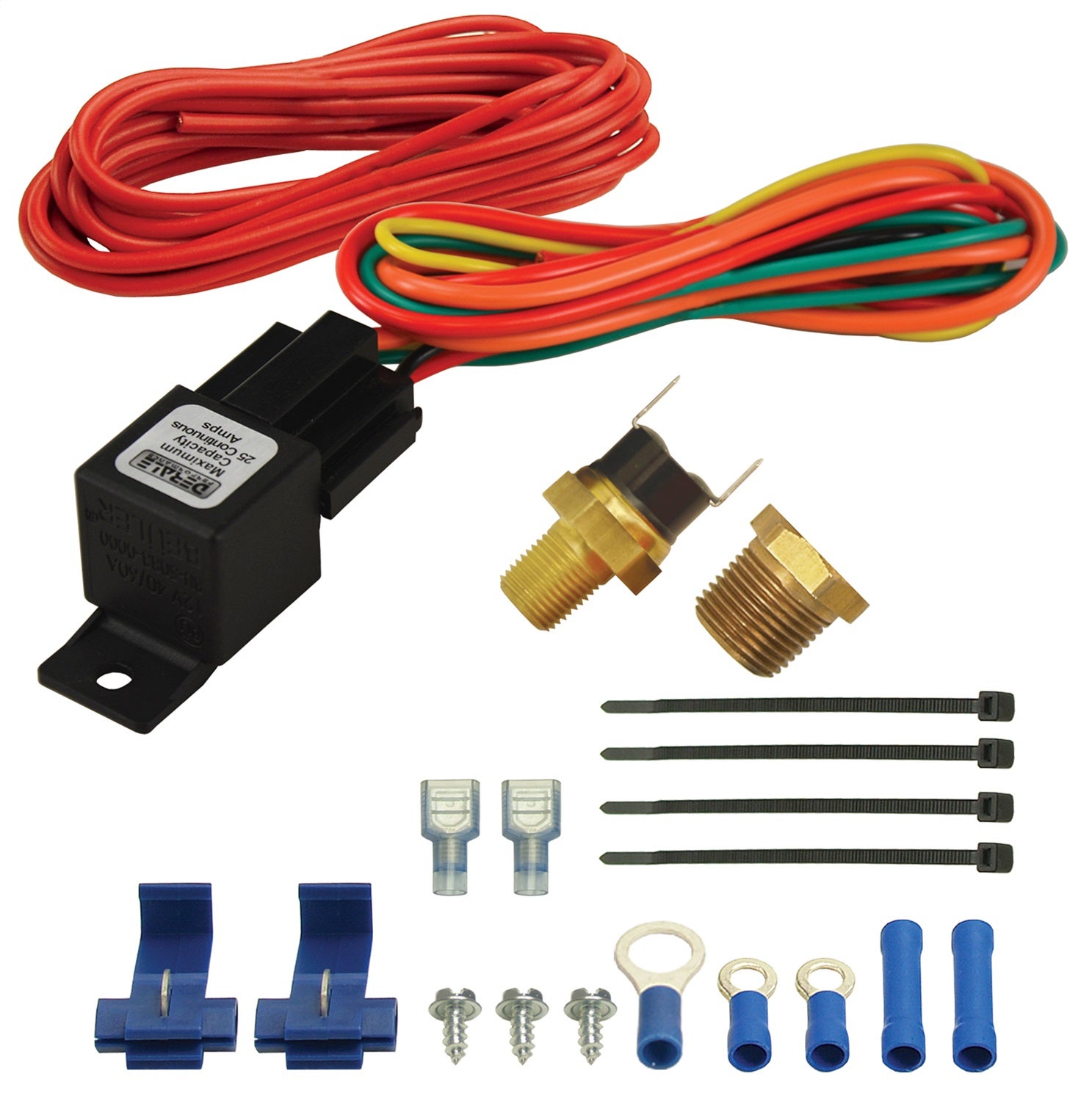 Derale 16721 Fan Switch Relay Kit   Fan Switch Relay Kit
