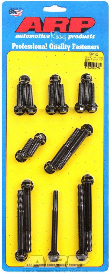 Pontiac Timing Cover Bolt Kit Pontiac Timing Cover Bolt Kit