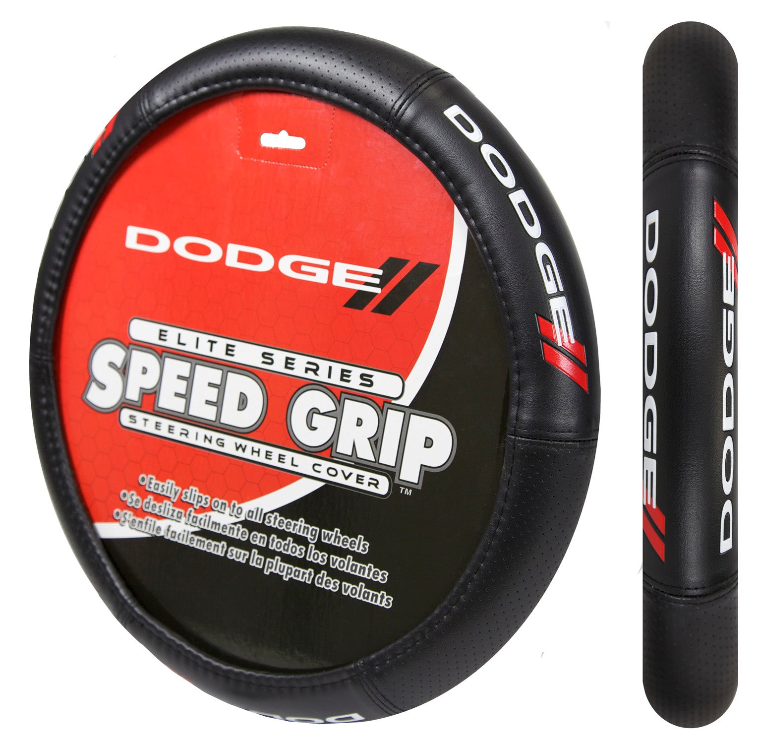 Plasticolor 006726R01 Dodge // Elite Speed Grip   Steering Wheel Cover Elite