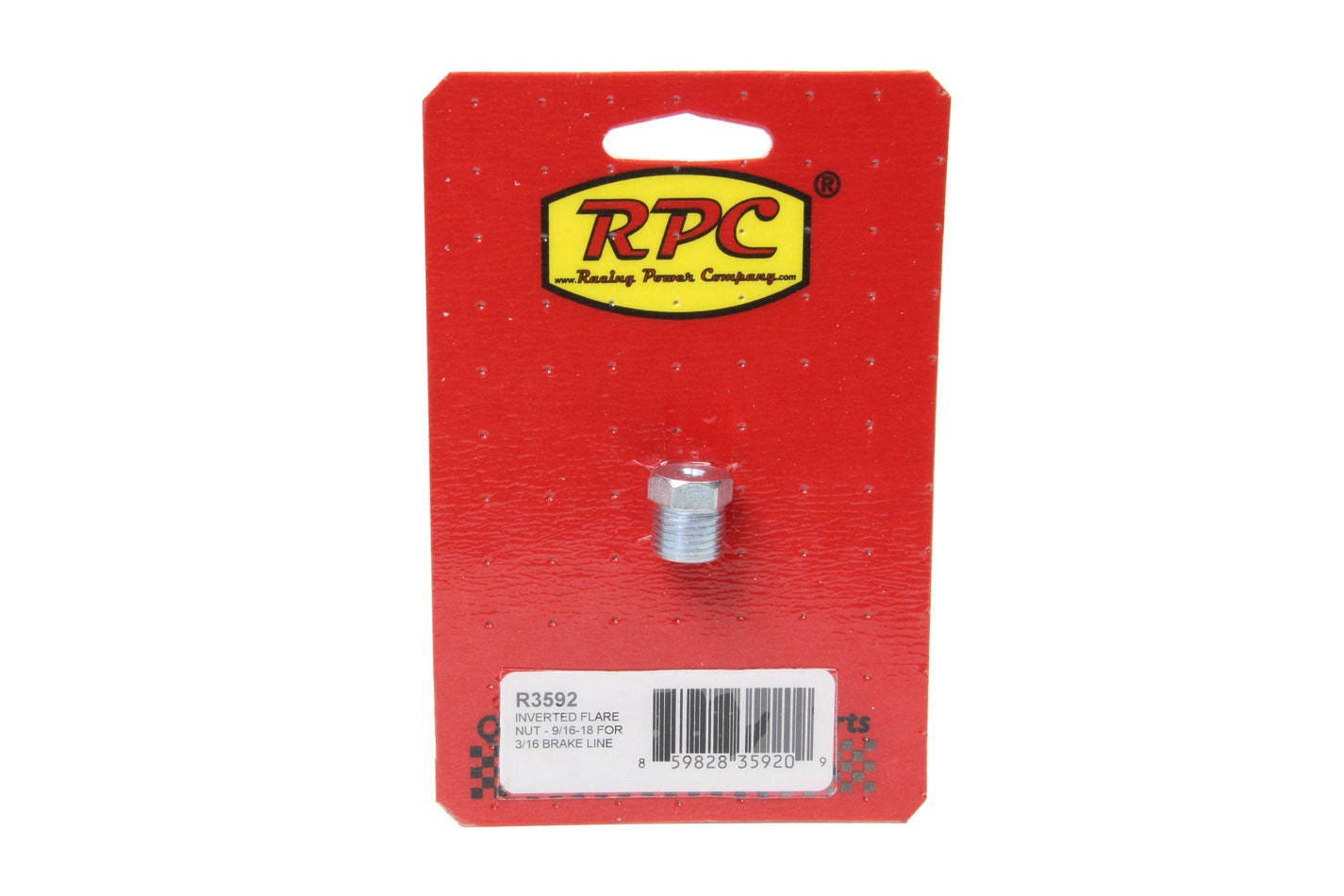 Rpc R3592 Inverted Flare Nut Rpc  Inverted Flare Nut