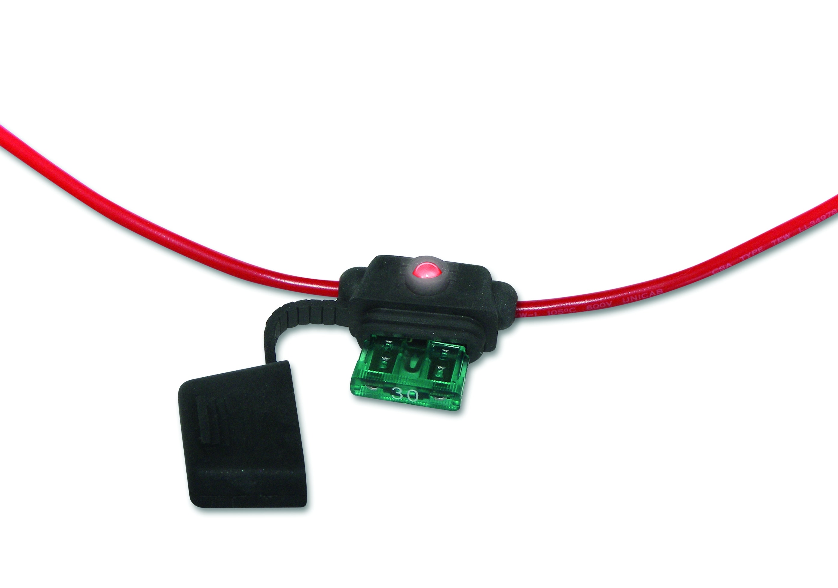 Wirthco 24413 Fuse Holder (With Cover), 1 Pack   Fuse Holder; Type - Blade,