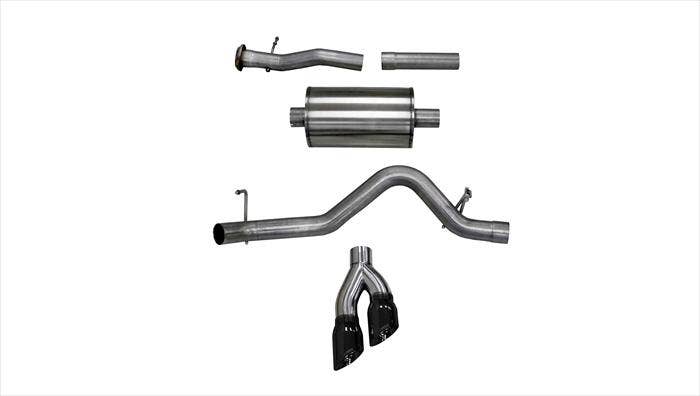 Corsa Performance 14745Blk Sport Cat-Back Exhaust System Fits Canyon Colorado