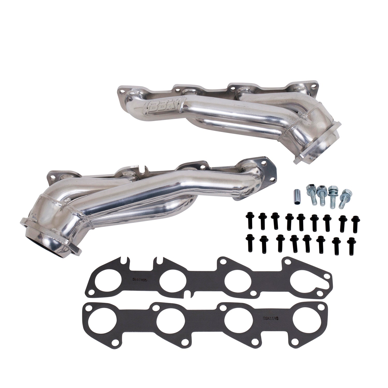 Bbk Performance 40120 Shorty Tuned Length Exhaust Header Kit Fits 300 Charger