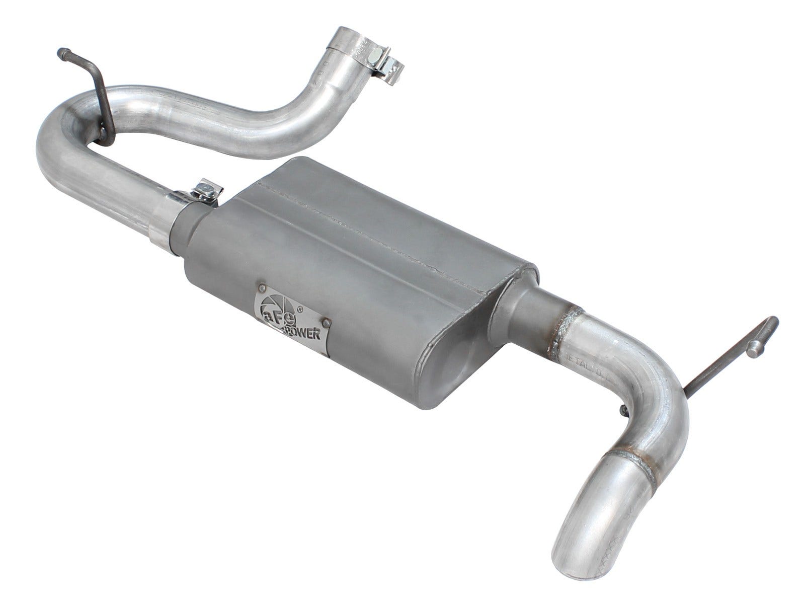 Afe (49-08046) Scorpion 2-1/2" Aluminized Hi-Tuck Axle-Back Exhaust System For
