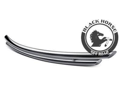 Black Horse Off Road Rear Bumper Guard Stainless Steel Stainless Steel