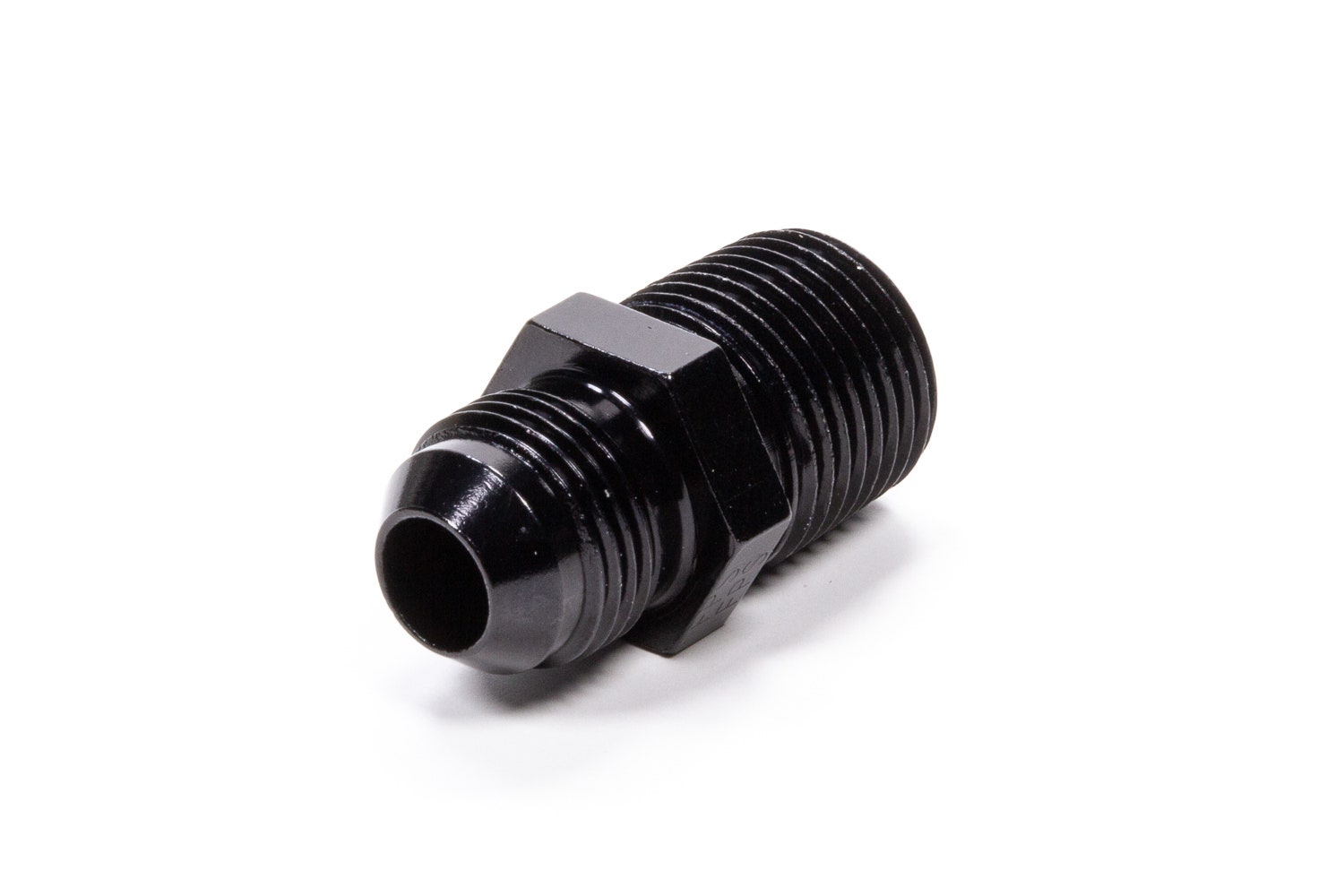 Fragola Performance Systems 481688-Bl #8 X 1/2 Mpt Straight Adapter Black
