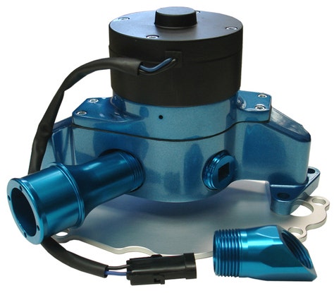 Proform 68220B Blue 12 Volt Aluminum Electric Water Pump  Parts 67923 Exhaust