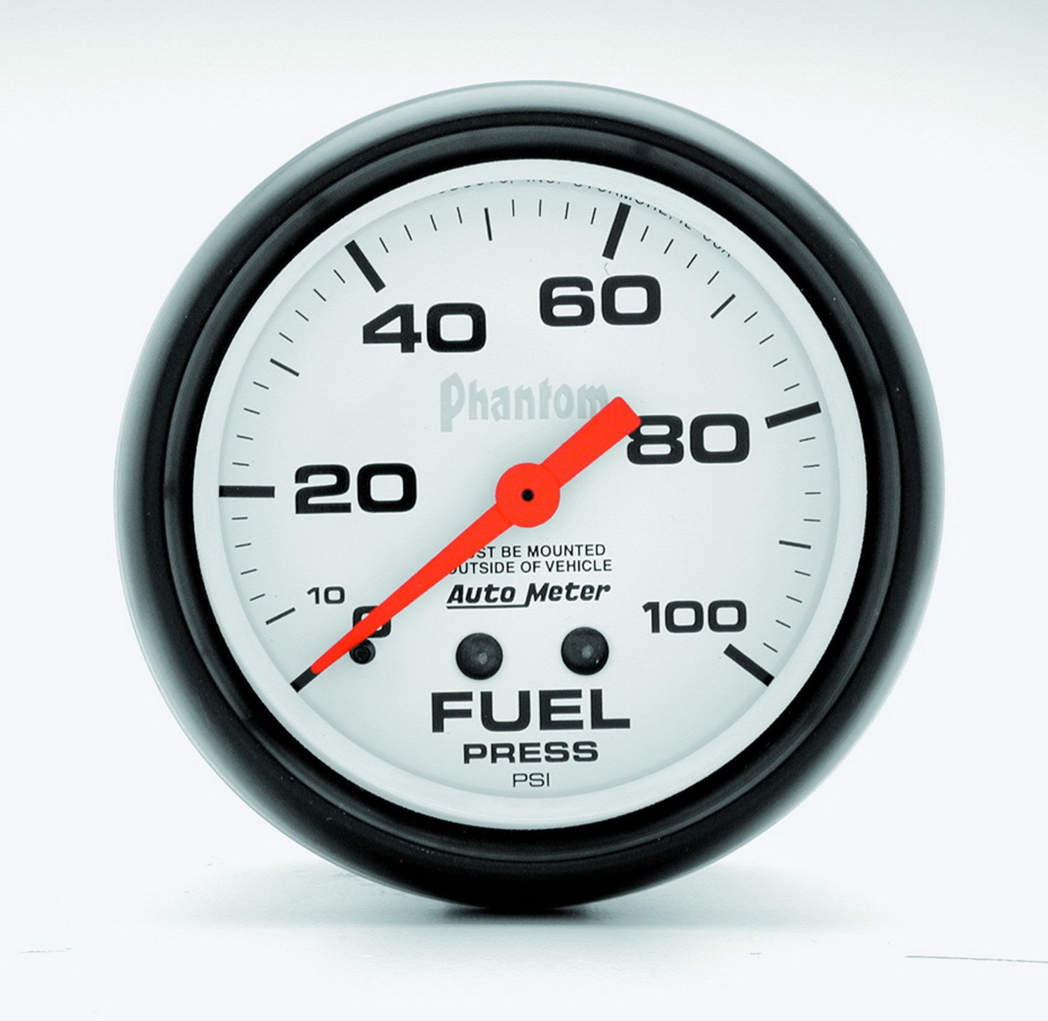 Autometer 5812 Phantom Mechanical Fuel Pressure Gauge Auto Meter Products 5793