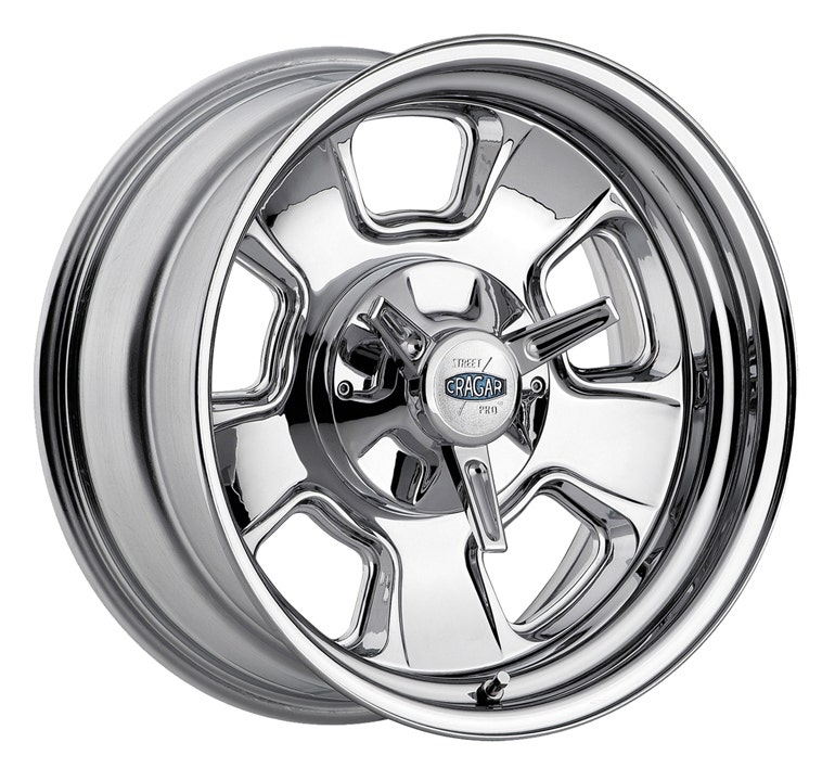 Cragar 390C Street Pro Chrome Wheel Plated (0 X 8. Inches /5 X 114 Mm, -6 Mm