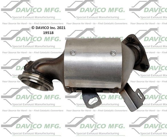 Davico Mfg Catalytic Converter P/N:19518  Catalytic Converter P/N: