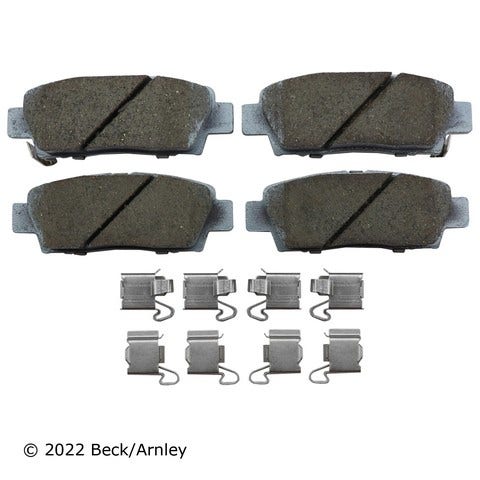 Beck/Arnley Disc Brake Pad Set P/N:085-6534  Disc Brake Pad Set P/N: