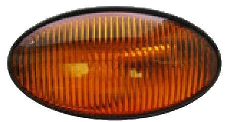 Optronics - Rvpl5abp Rvpl5amp Amber Oval Porch/Utility Light  -  Rvpl5amp Amber