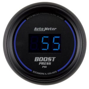 Autometer 6970 Cobalt Digital Boost Gauge Auto Meter Products 6959 Gauge Boost/