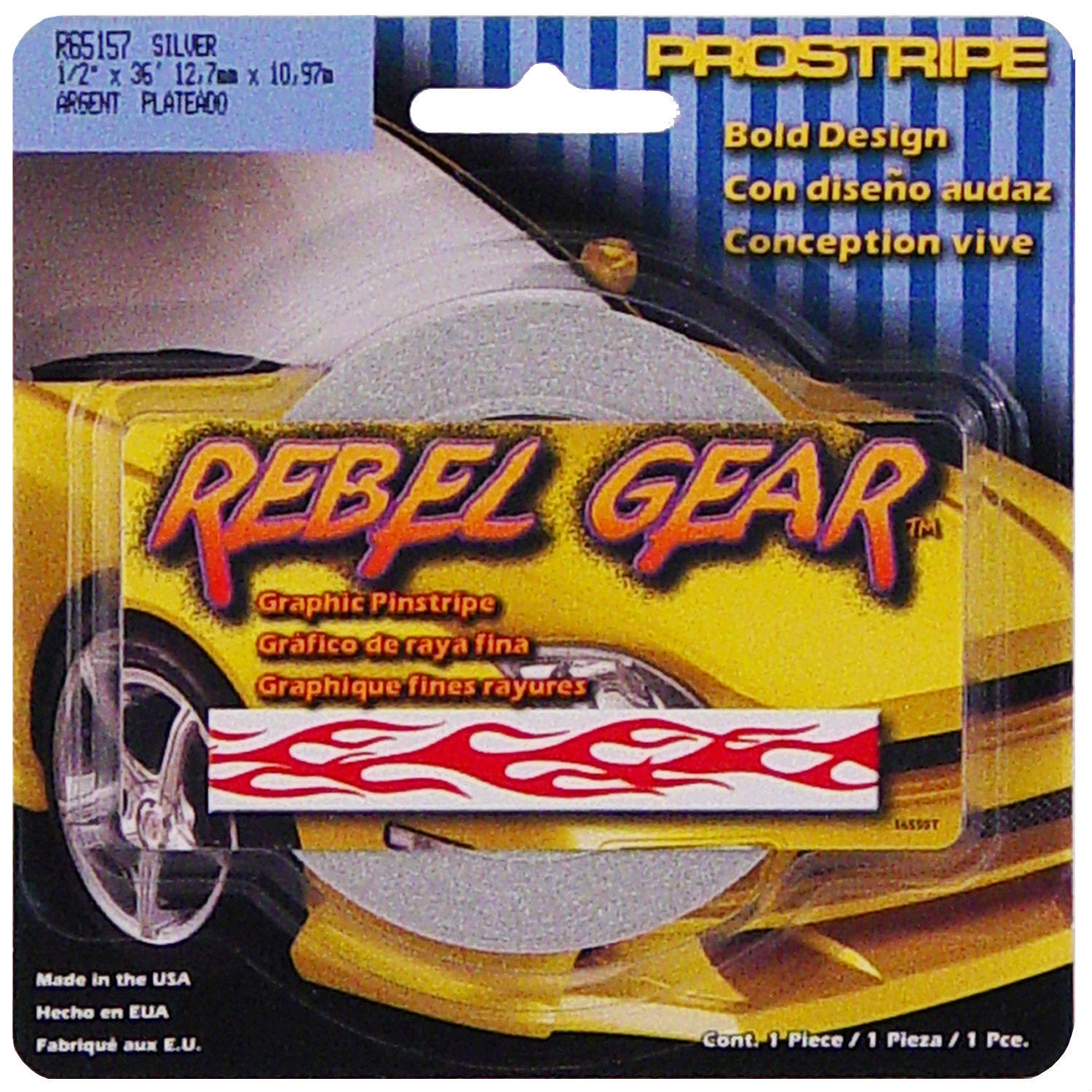 Trimbrite R65157 Rebel Gear Stripe   Pinstripe Tape Rebel Gear (Tm); Style -