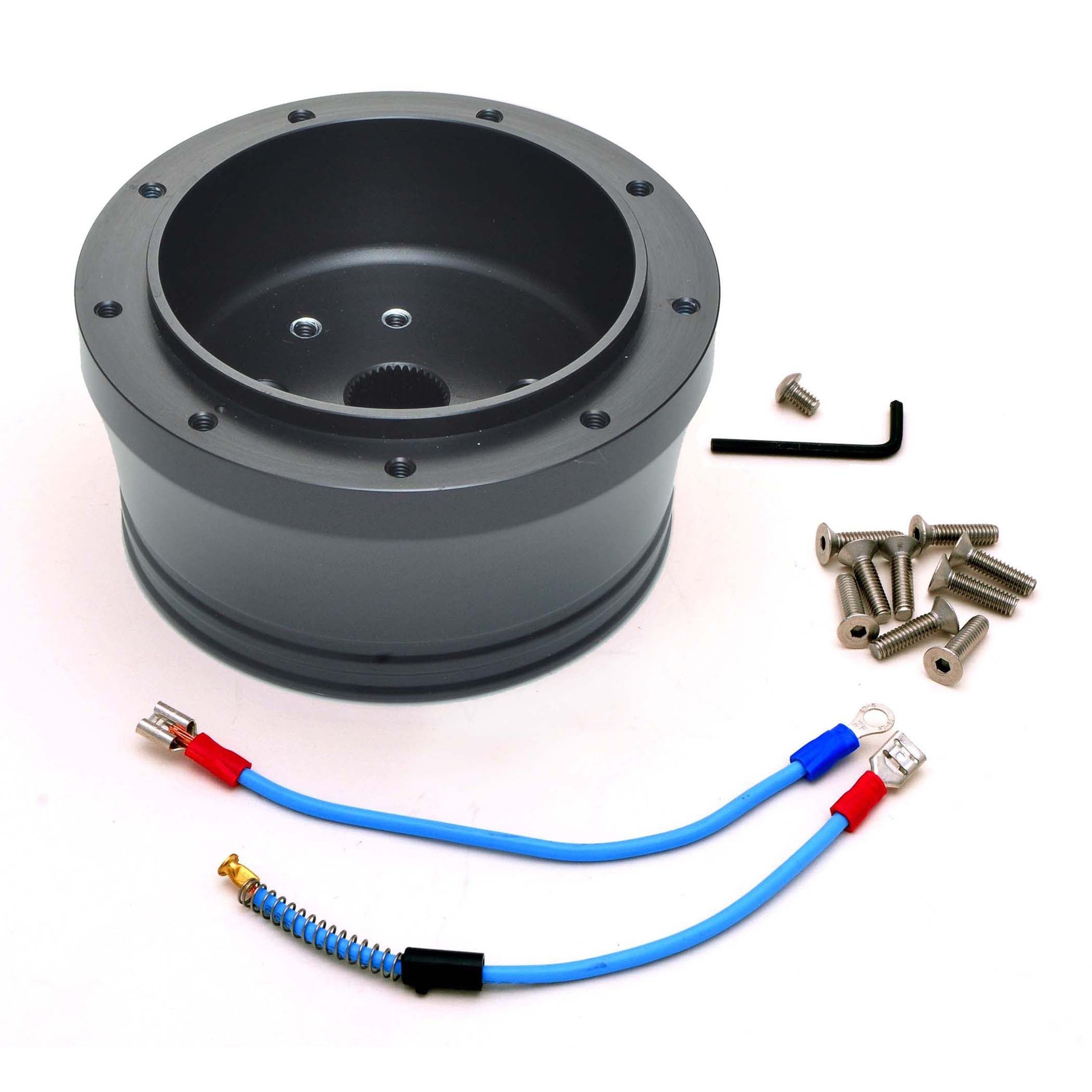 Gt9 Installation Hub Gm Late Models Black Anodiz Gt9 Installation Hub Gm Late