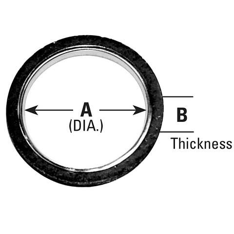Ap Exhaust Exhaust Pipe Flange Gasket P/N:8770  Exhaust Pipe Flange Gasket P/N: