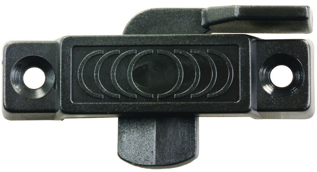 Jr Products 81875 Window Latch - Large   Window Latch; Color - Black, Material -