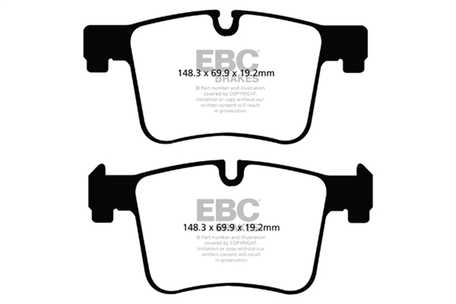 Ebc Brakes Ud1561 Ultimax  Brake Pads   Ultimax  Brake Pads