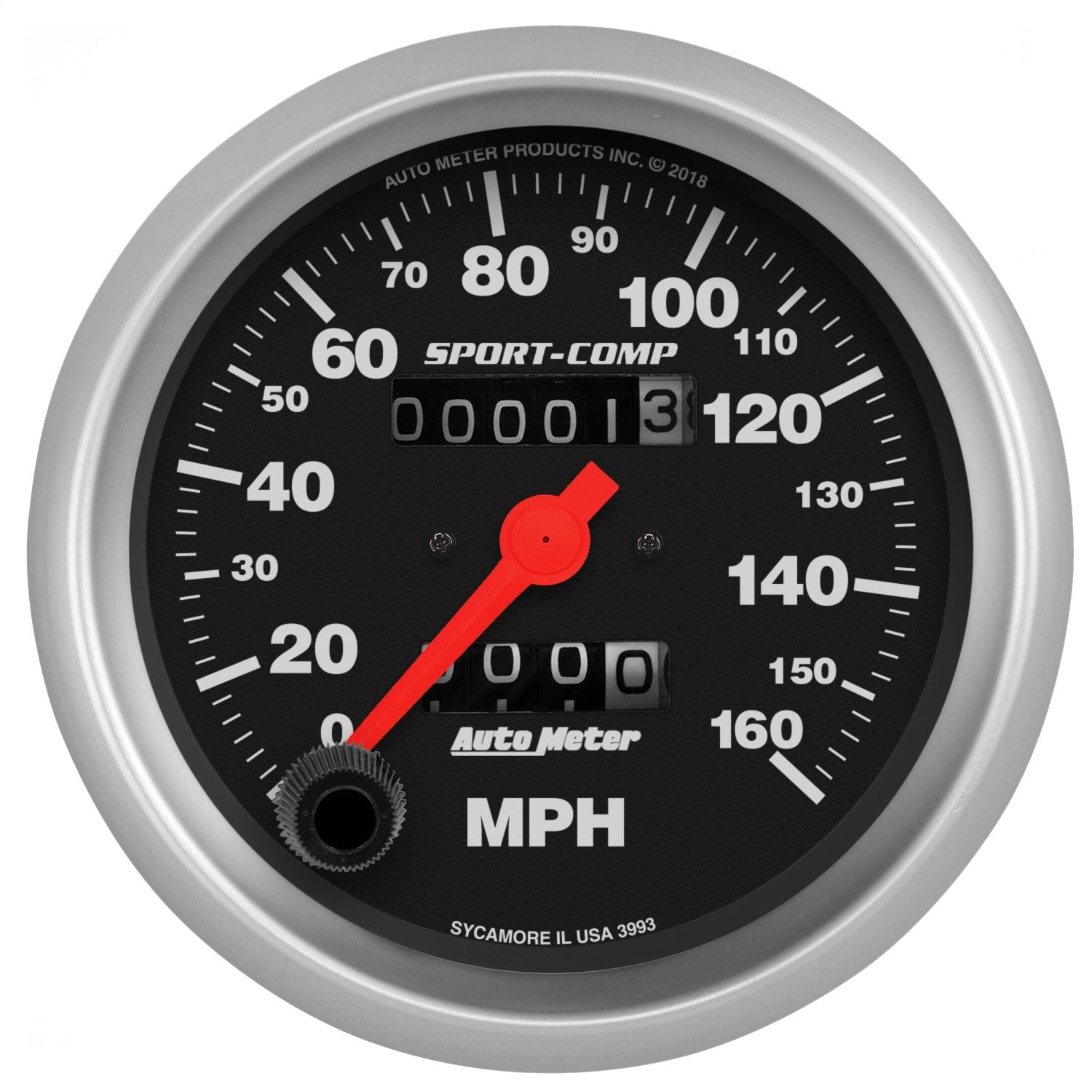 Autometer 3993 Sport-Comp Mechanical Speedometer   Sport-Comp Mechanical