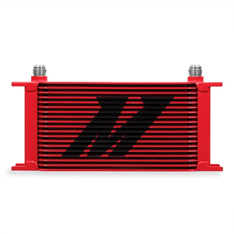 Mishimoto Mmoc-19Rd Universal 19 Row Oil Cooler, Red   Universal 19 Row Oil
