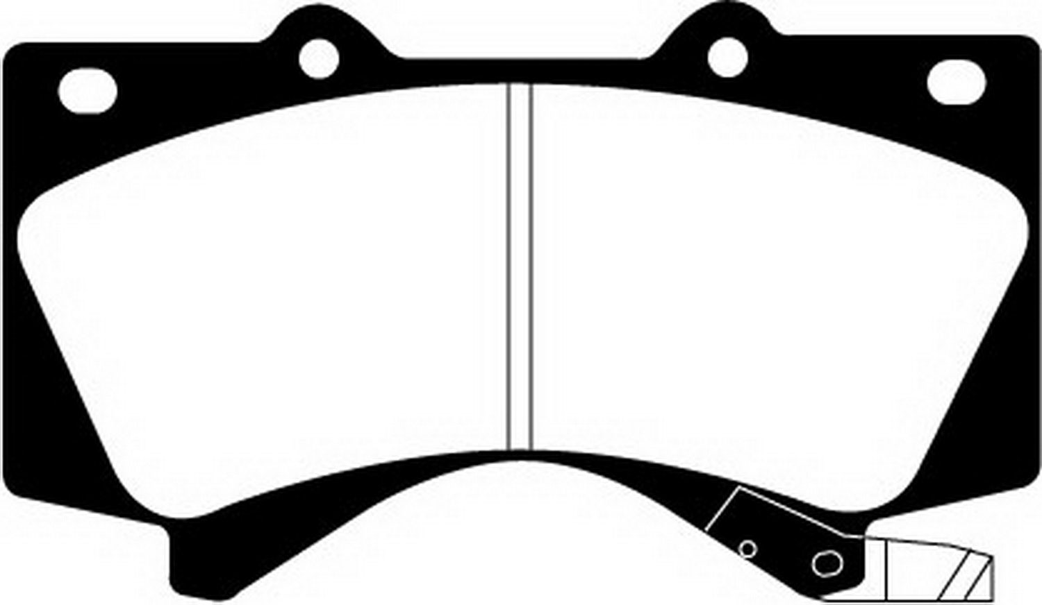 Ebc Brakes Dp41815r Yellowstuff Street And Track Brake Pads  Dp41798r Brake Pad